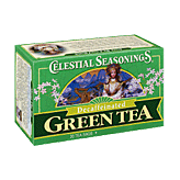 Celestial Seasonings  Decaffeinated green tea with white tea for smooth taste, natural antioxidant, 20-bags Left Picture